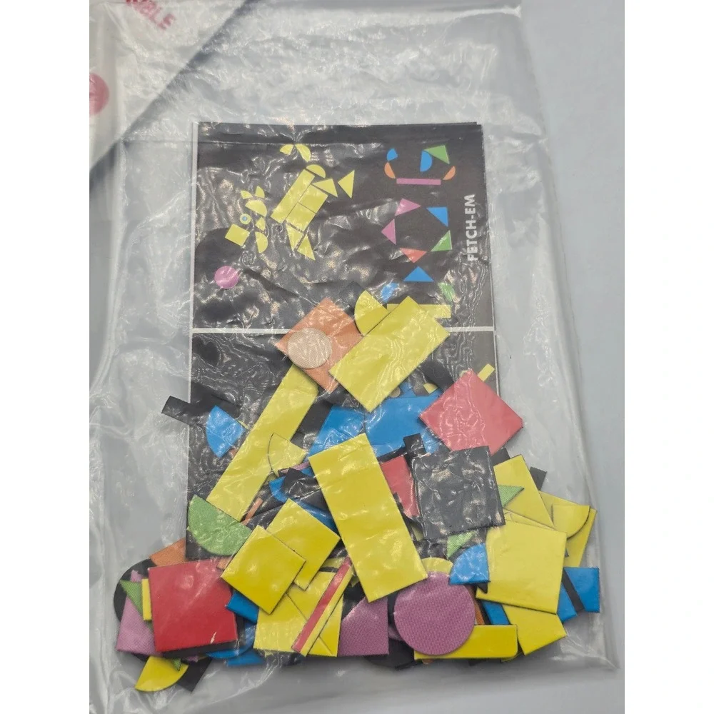 Vintage Travel Toy 1998 Hip Hugger Magnetic Mosaic Junior Edition No. 514 90s